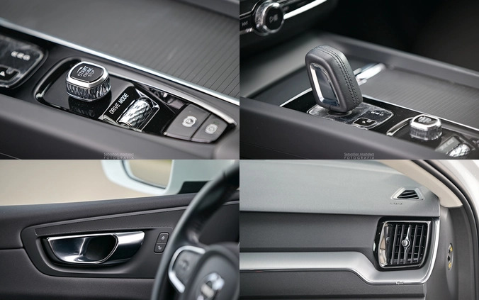 Volvo XC 60 cena 157900 przebieg: 33500, rok produkcji 2021 z Kalisz małe 37